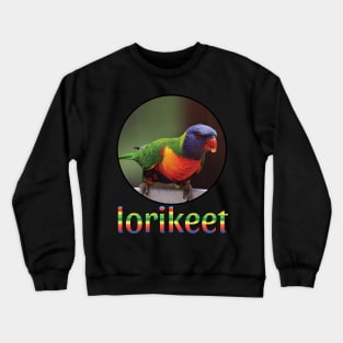 Australian Rainbow Lorikeet Crewneck Sweatshirt